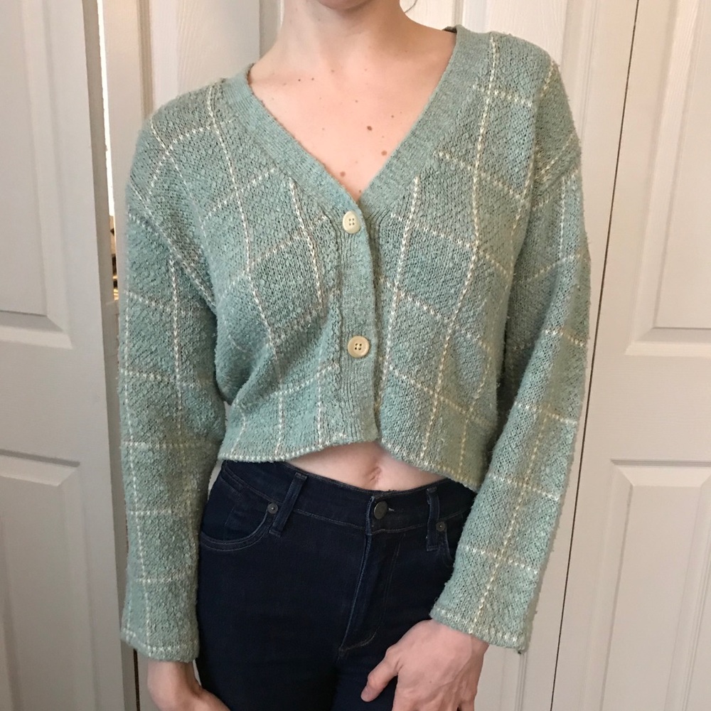 Vintage Ralph Lauren V Neck Cardigan Sweater